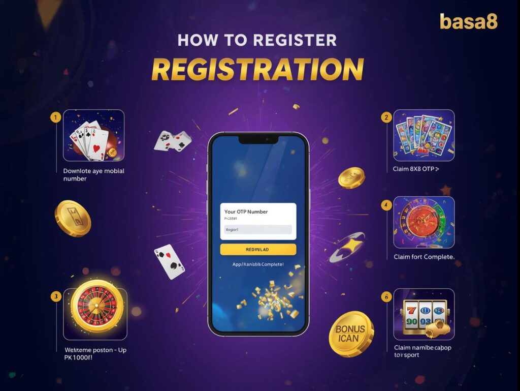 basa8 Club Register now